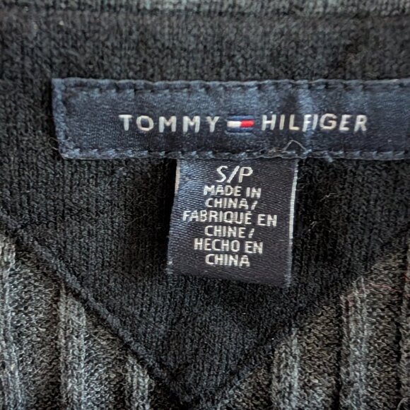 Tommy Hilfiger Wool Blend Sweater Vest Size small Waistcoat Dark Academia Preppy - Picture 4 of 7